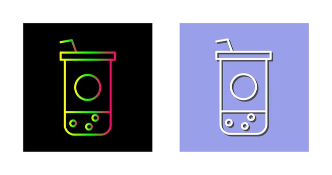 Chocolate Shake Vector Icon