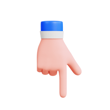 Hand Gesture Vol 1 3D Icon png