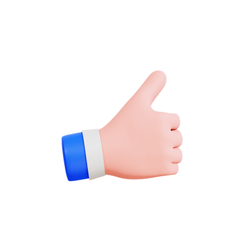 Hand Gesture Vol 1 3D Icon png