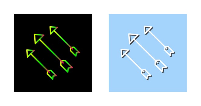 Unique Arrows Vector Icon