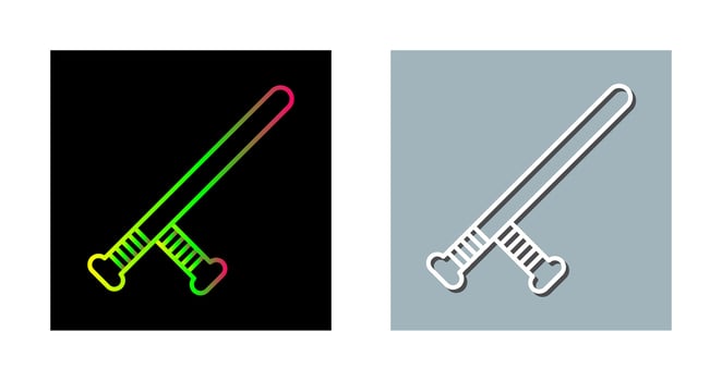 Baton Vector Icon