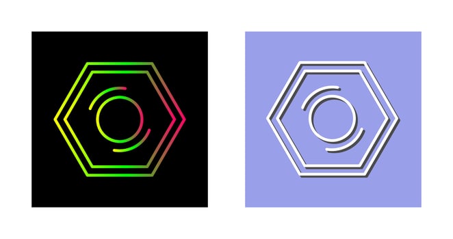Nut Vector Icon