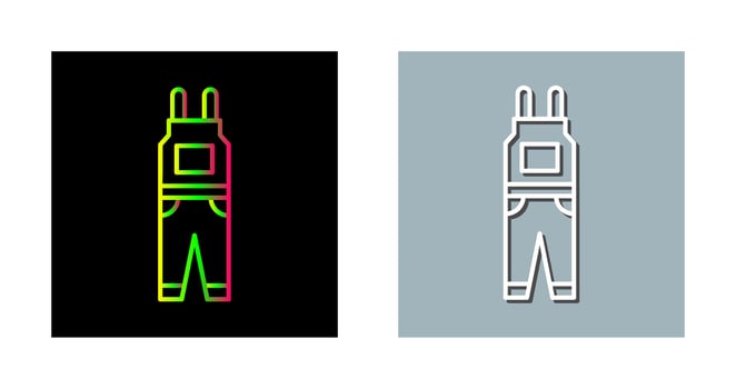 Jumpsuit Vector Icon