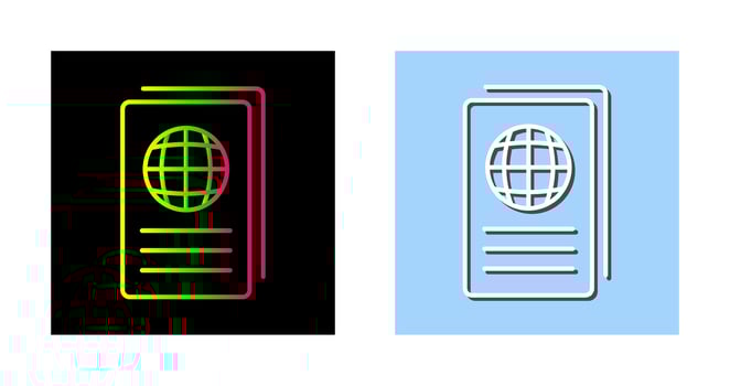 Global Report Vector Icon