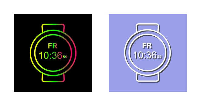 Sports Watch Vector Icon