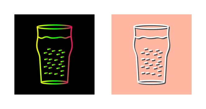 Pint of Beer Vector Icon
