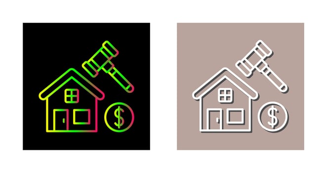 Auction Vector Icon