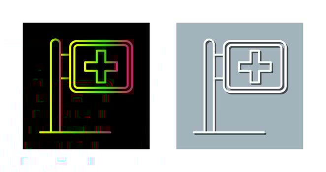 Signboard Vector Icon