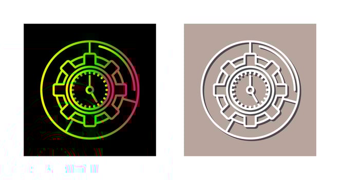Time Management Vector Icon