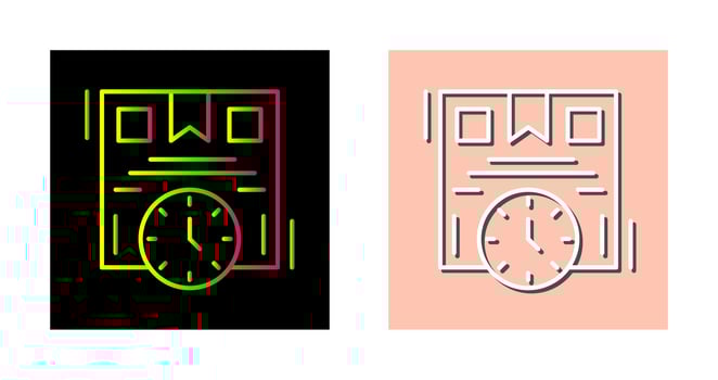 Time is Money Vector Icon