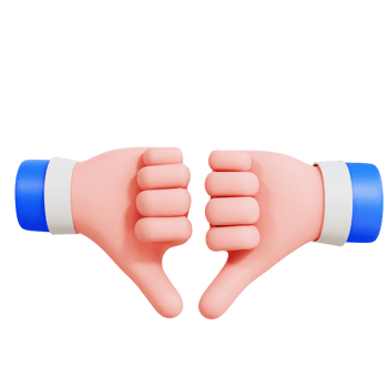 Hand Gesture Vol 3 3D Icon png
