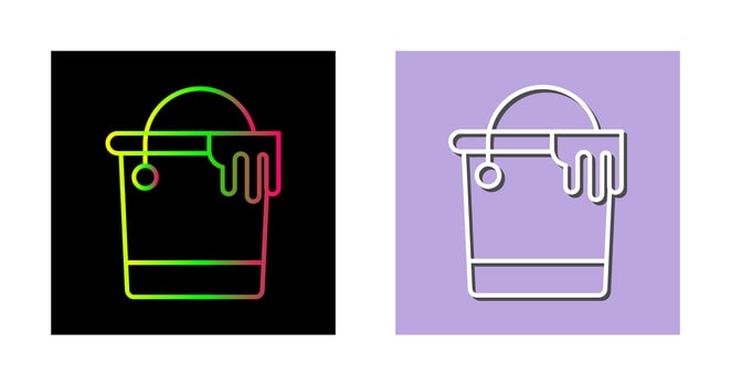 Paint Bucket Vector Icon