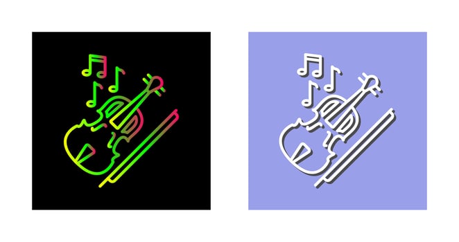 Violin Vector Icon