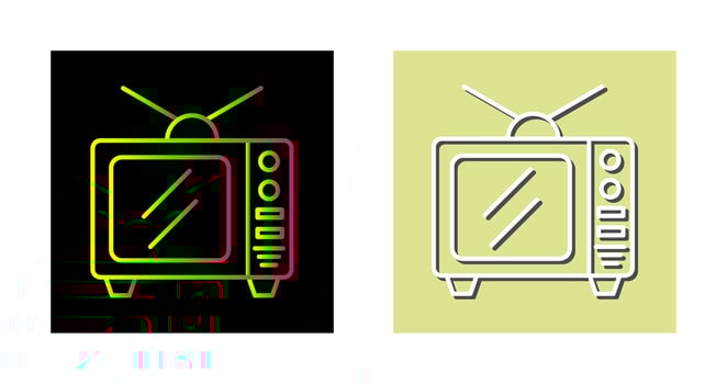 Tv Vector Icon