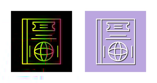 Passport Vector Icon