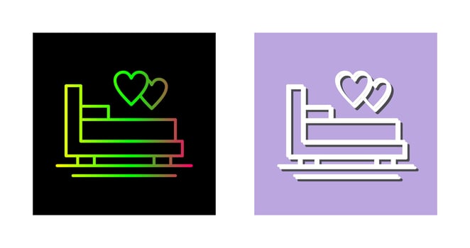Honeymoon Vector Icon