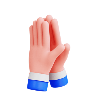 Hand Gesture Vol 3 3D Icon png