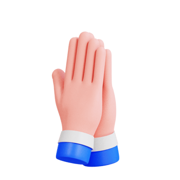Hand Gesture Vol 3 3D Icon png