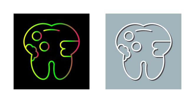 Caries Vector Icon