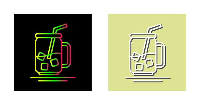 Iced Tea Vector Icon