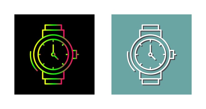 Wristwatch Vector Icon