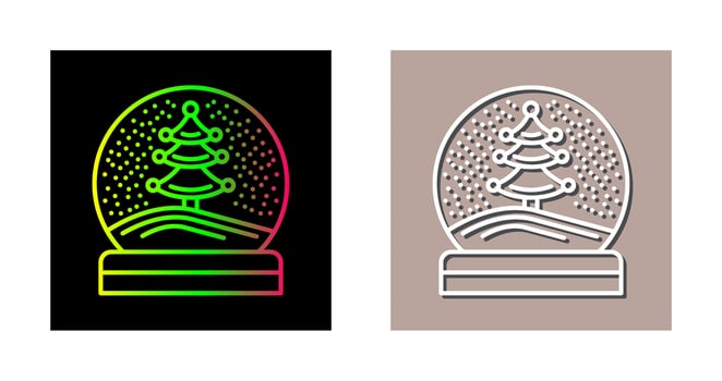 Snow Glob Vector Icon