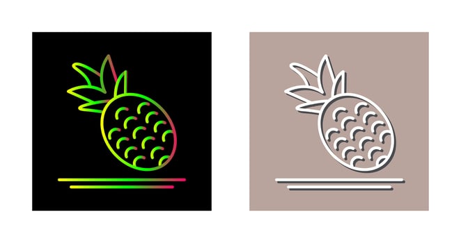 Pineapple Vector Icon