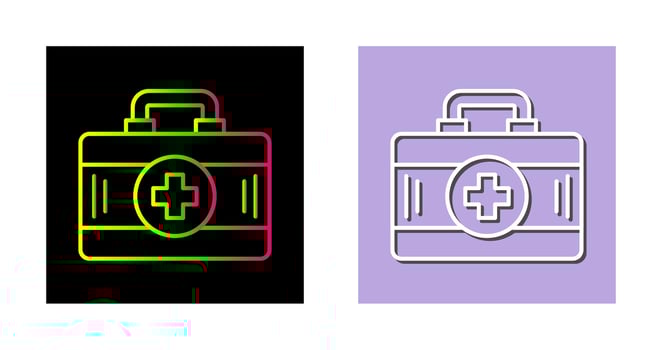 First Aid Kit Vector Icon