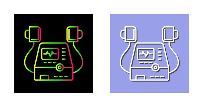 Defribillator Vector Icon