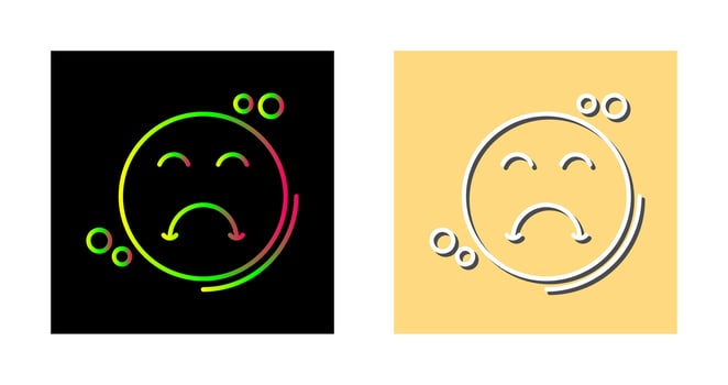 Upset Vector Icon