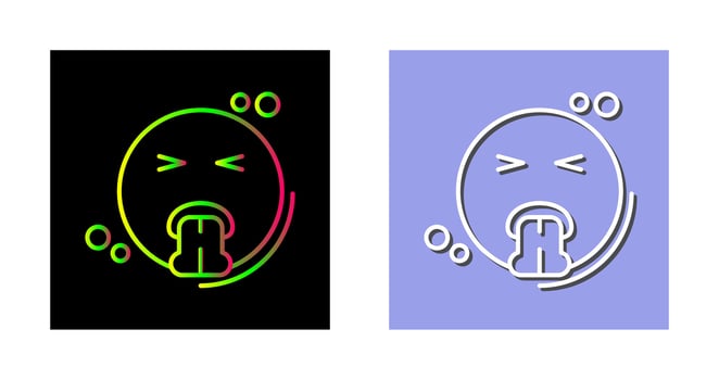 Vomit Vector Icon