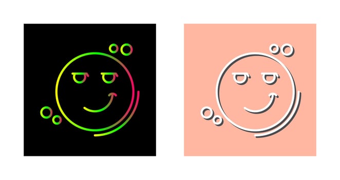 Smirk Vector Icon