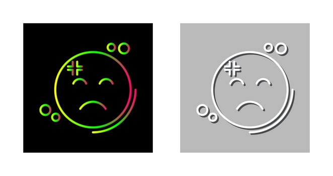 Dissapointment Vector Icon