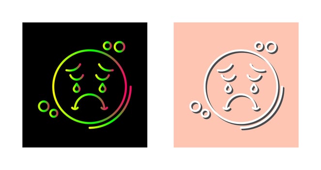 Unhappy Vector Icon