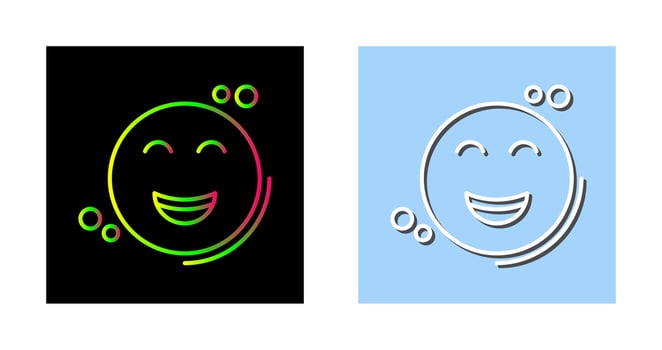 Happy Vector Icon