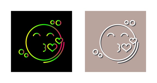 Kiss Vector Icon