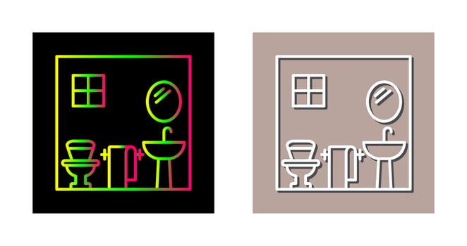Bathroom Vector Icon
