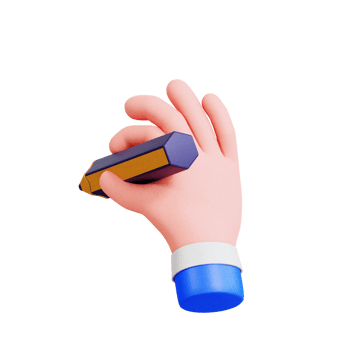 Hand Gesture with Props Vol 1 3D Icon png