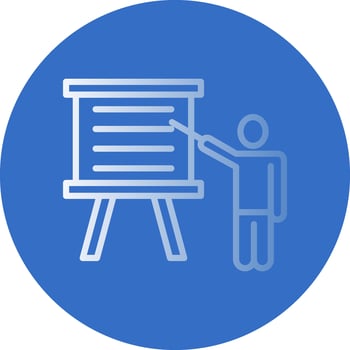 Training Vector Icon Design