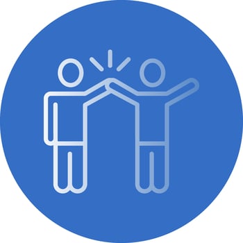 High five Vector Icon Design