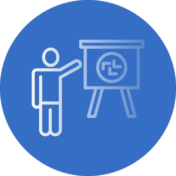Training Vector Icon Design