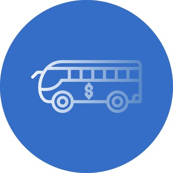 Bus Vector Icon Design