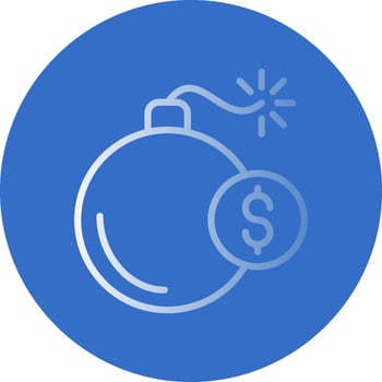 Bomb Vector Icon Design