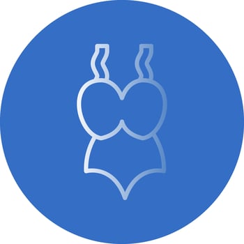Swimsuit Vector Icon Design