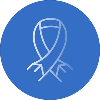 Scarf Vector Icon Design