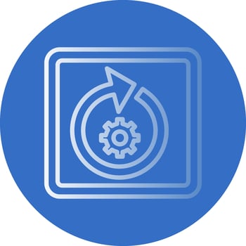 System Update Vector Icon Design