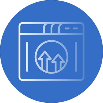 Growth Vector Icon Design