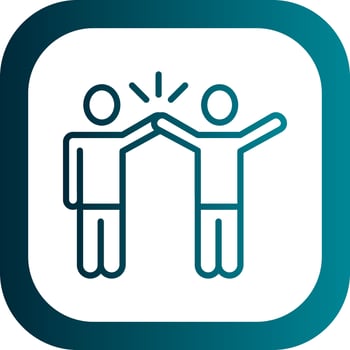 High five Vector Icon Design
