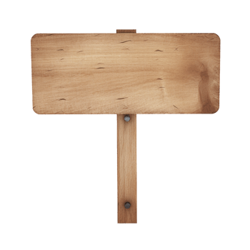 Wood plate no background png