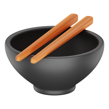 3D Bowl Illustration png